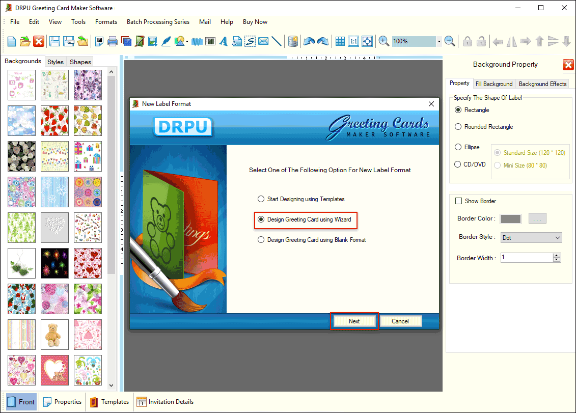 Greeting Card Maker Software