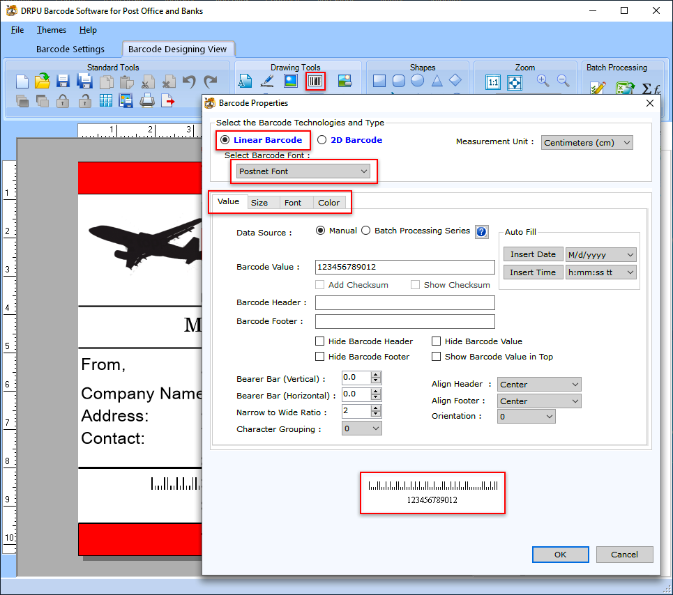 Barcode Properties