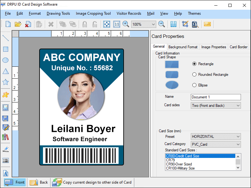 Excel ID Badges Generator Application