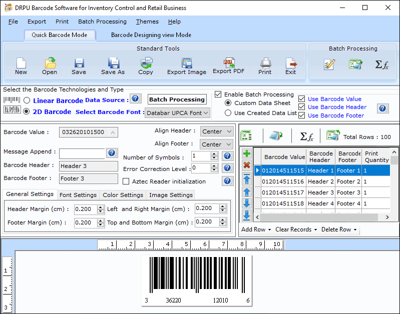 Retail Barcode Label Maker Software