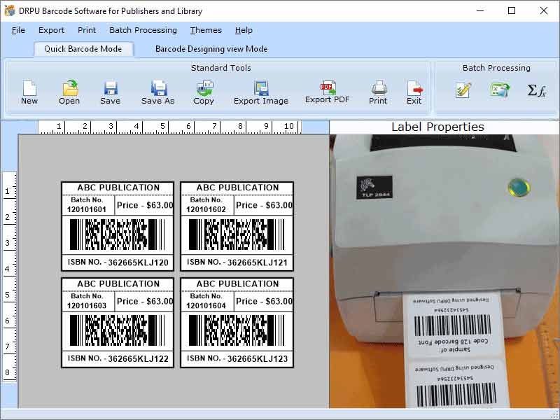 Publisher Barcode Labeling Application, Library Barcode Label Printing Program, Label Software for Publisher and Library, Publisher Library Barcode Generator Tool, Publishing Industry Barcode Label Maker, Excel Barcode Label Creator for Library