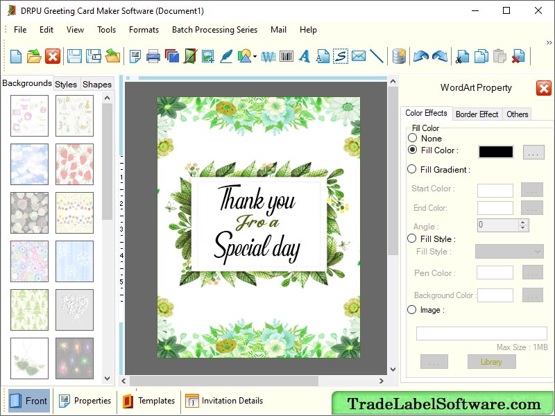 Greeting, cards, professional, software, create, sticker, coupons, label, customized, designing, objects, shipping, pencil, triangle, text, picture, colorful, linear, 2D, font, standard, barcode, images, tags, birthday, marriage, occasion, caption